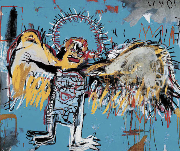 Jean-Michel-Basquiat-Fallen-Angel-1981